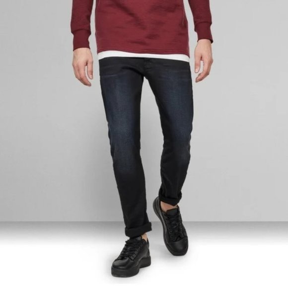 G-Star Raw 3301 Slim-Straight Jeans - Picture 1 of 10